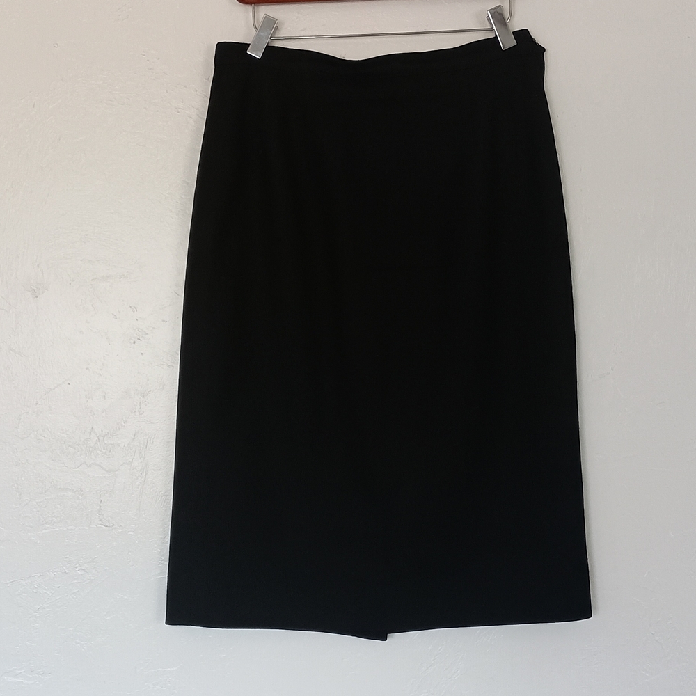 Vintage Pendleton 100% Wool Midi Pencil Skirt